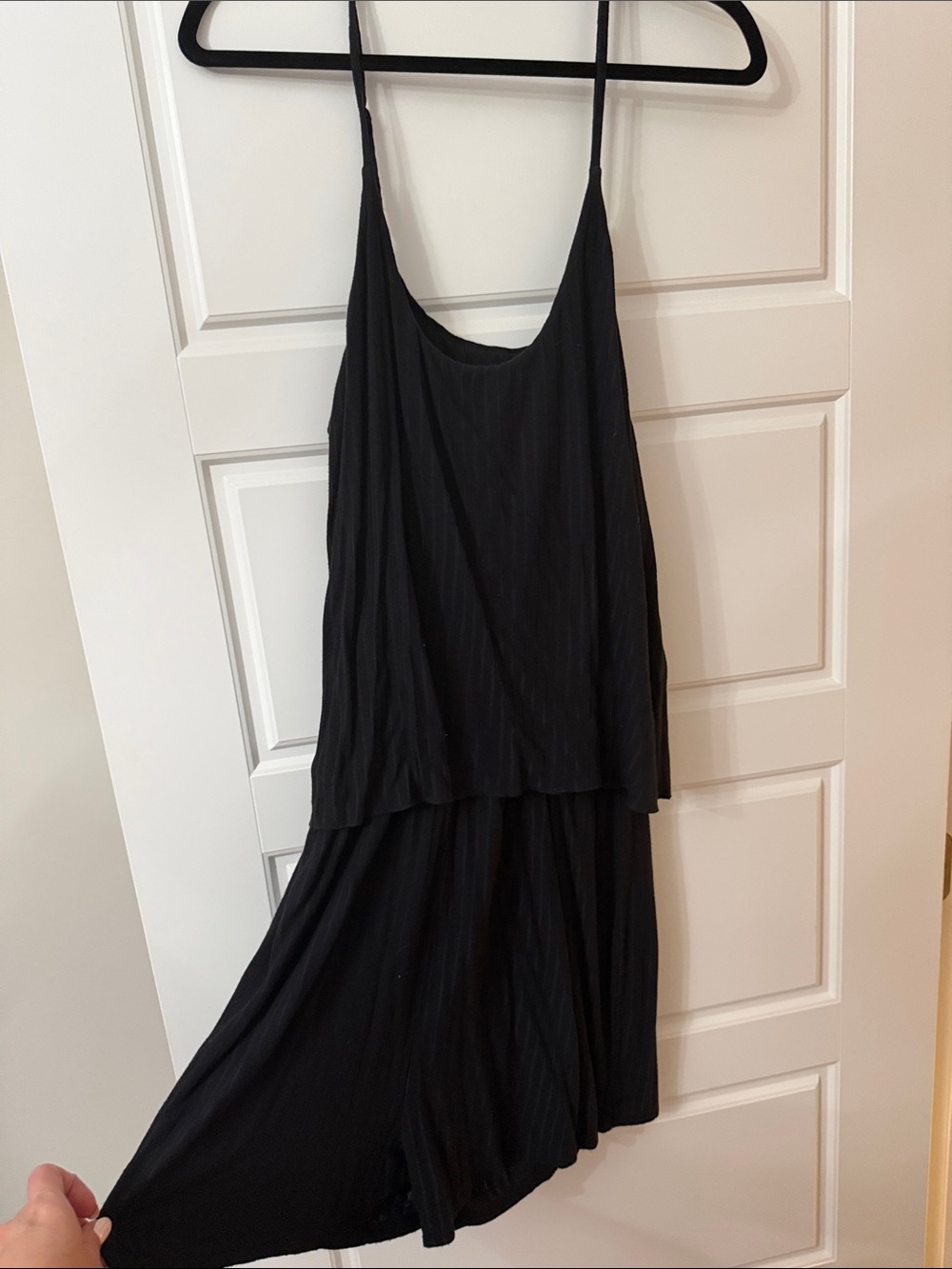 Grace & Lace Black Sleeveless Jumpsuit Romper
